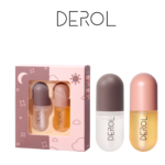 DEROL Lip Plumper Set Lip Plumper and Lip Care Gloss